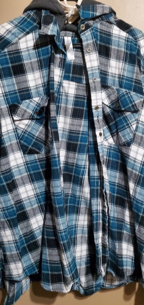 XXXL plaid shirt